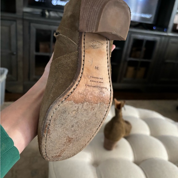 Isabel Marant Etoile brown suede western ankle boots 39 (8) - Picture 4 of 10